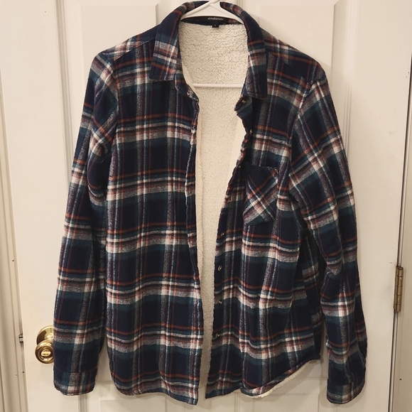 Sherpa Lined Flannel - Picture 1 of 4